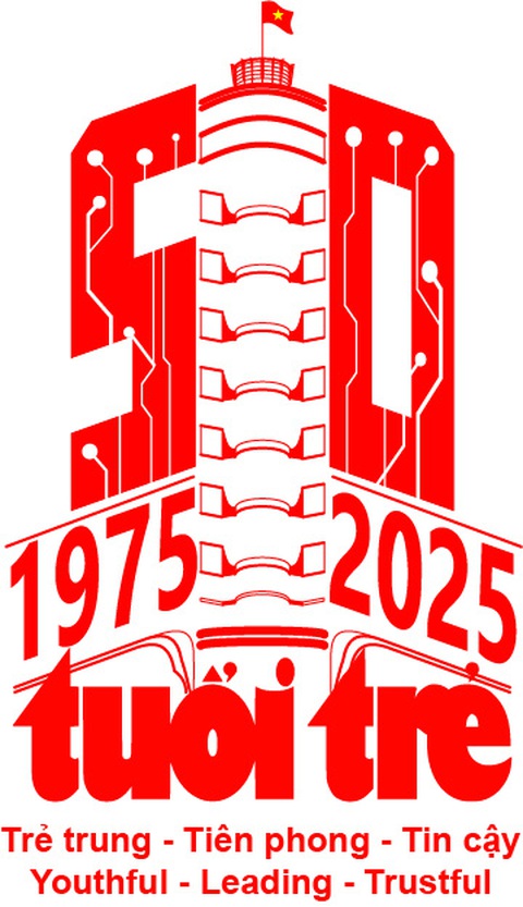 Thiết kế logo, ý tưởng slogan bạn đọc gửi báo Tuổi Trẻ nhân kỷ niệm 50 năm thành lập - Ảnh 5.