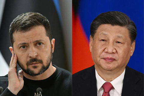 Ông Zelensky 'muốn nói chuyện với ông Tập' ở Ukraine - Ảnh 1. Ông Zelensky 'muốn nói chuyện với ông Tập' ở Ukraine - Ảnh 1.