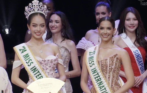 Thanh Thủy đăng quang Hoa hậu Quốc tế 2024 - Ảnh 1. Thanh Thủy đăng quang Hoa hậu Quốc tế 2024 - Ảnh 1.