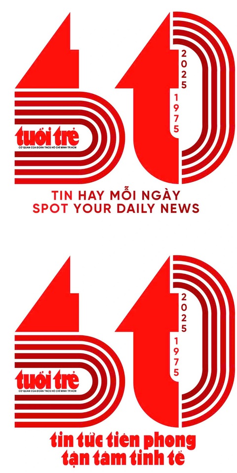 Những thiết kế logo, ý tưởng slogan cuối bạn đọc gửi báo Tuổi Trẻ nhân kỷ niệm 50 năm thành lập - Ảnh 13. Những thiết kế logo, ý tưởng slogan cuối bạn đọc gửi báo Tuổi Trẻ nhân kỷ niệm 50 năm thành lập - Ảnh 13.