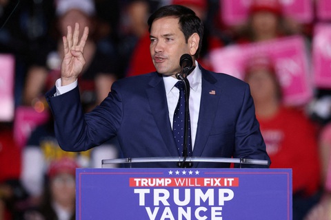Ông Trump chọn Thượng nghị sĩ Marco Rubio làm ngoại trưởng - Ảnh 1. Ông Trump chọn Thượng nghị sĩ Marco Rubio làm ngoại trưởng - Ảnh 1.