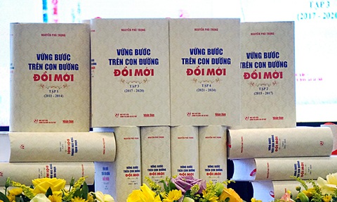 Sách của Tổng Bí thư Nguyễn Phú Trọng rất giá trị không chỉ ở Việt Nam - Ảnh 1. Sách của Tổng Bí thư Nguyễn Phú Trọng rất giá trị không chỉ ở Việt Nam - Ảnh 1.