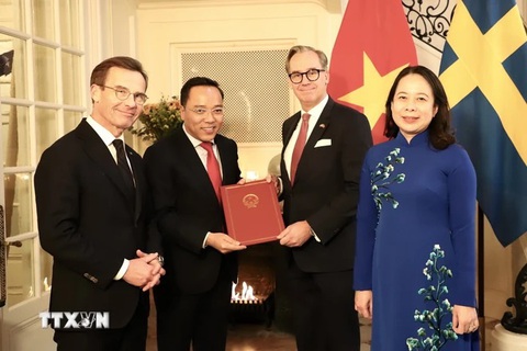 Thụy Điển muốn thúc đẩy hợp tác với Việt Nam về chuyển đổi xanh, đổi mới sáng tạo - Ảnh 1. Thụy Điển muốn thúc đẩy hợp tác với Việt Nam về chuyển đổi xanh, đổi mới sáng tạo - Ảnh 1.