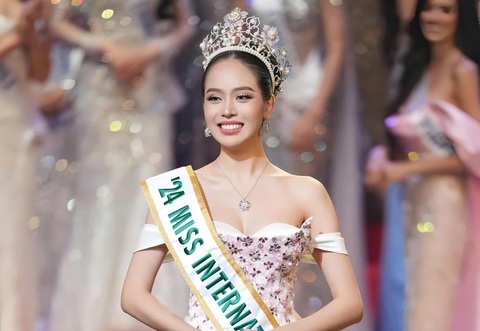 Thanh Thủy đăng quang Hoa hậu Quốc tế 2024, báo chí quốc tế nói gì? - Ảnh 1. Truyền thông quốc tế nói gì về chiến thắng của Thanh Thủy tại Hoa hậu Quốc tế 2024 - Ảnh 1.