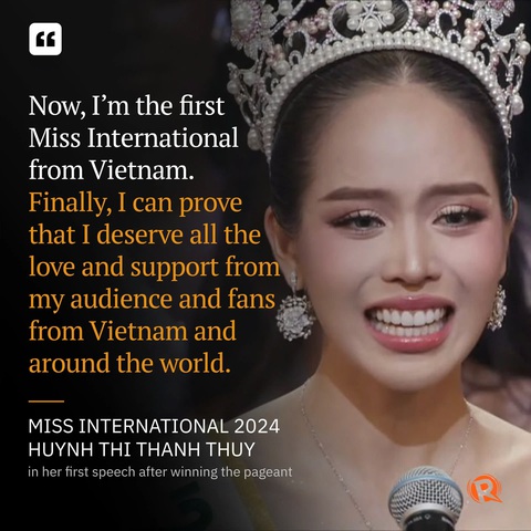 Thanh Thủy đăng quang Hoa hậu Quốc tế 2024, báo chí quốc tế nói gì? - Ảnh 2. Truyền thông nước ngoài khen Hoa hậu Miss International Thanh Thủy xinh đẹp, thông minh, ấm áp - Ảnh 2.