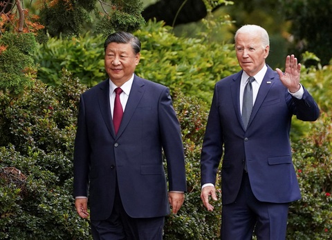 Ông Biden gặp ông Tập Cận Bình lần cuối tại Peru - Ảnh 1. Ông Biden gặp ông Tập Cận Bình lần cuối tại Peru - Ảnh 1.
