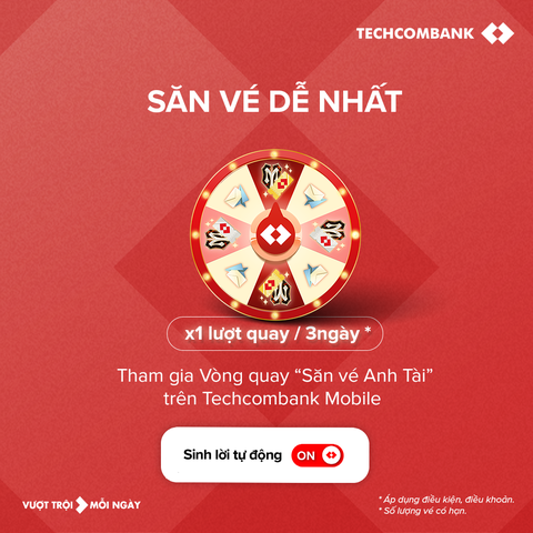 Hào hứng ‘săn vé 0 đồng’ concert Anh trai vượt ngàn chông gai cùng Techcombank - Ảnh 4. Hào hứng ‘săn vé 0 đồng’ concert Anh trai vượt ngàn chông gai cùng Techcombank - Ảnh 5.