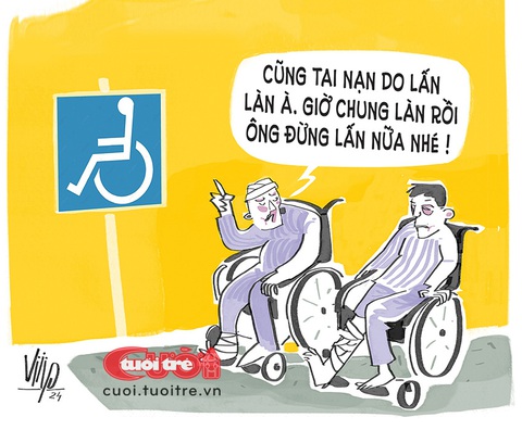 Từ lấn làn thành... chung làn - Ảnh 1.