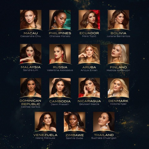 Kỳ Duyên được gọi tên vào top 30 Miss Universe 2024 - Ảnh 4. Người đẹp Victoria Kjær của Đan Mạch đoạt vương miện Hoa hậu Hoàn vũ - Miss Universe 2024 - Ảnh 23.
