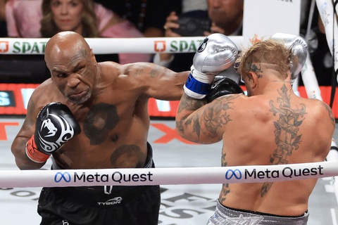 Mike Tyson tuyên bố anh vẫn 'thắng' trong trận đấu với Jake Pau - Ảnh 1.