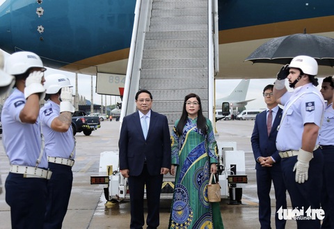 Thủ tướng Phạm Minh Chính và Phu nhân đến Brazil - Ảnh 2.