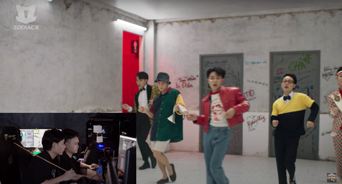 Trúc Nhân hé lộ quá trình “phân thân” thành 6 “nhân cách” trong MV tiền tỉ - Ảnh 3. Trúc Nhân hé lộ quá trình 'phân thân' thành sáu nhân cách trong MV tiền tỉ - Ảnh 3.