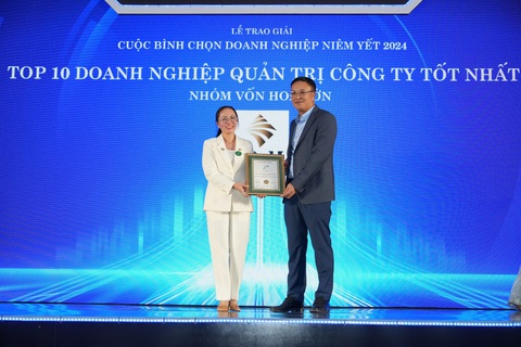 PNJ vào top 10 doanh nghiệp niêm yết quản trị công ty tốt nhất - Ảnh 1. PNJ vào top 10 doanh nghiệp niêm yết quản trị công ty tốt nhất - Ảnh 1.