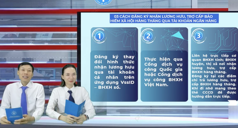 ‘Độc lạ’ livestream trên Facebook tư vấn nhận lương hưu qua tài khoản - Ảnh 1. ‘Độc lạ’ livestream trên Facebook tư vấn nhận lương hưu qua tài khoản - Ảnh 1.