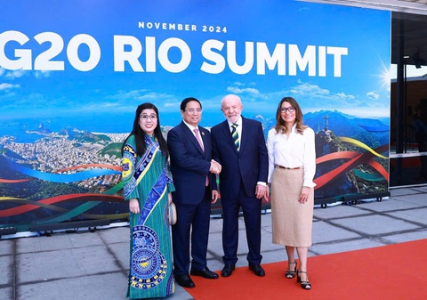 Tại G20, Thủ tướng Phạm Minh Chính nhấn mạnh 'đoàn kết là sức mạnh vô địch' - Ảnh 1. Tại G20, Thủ tướng Phạm Minh Chính nhấn mạnh 'đoàn kết là sức mạnh vô địch' - Ảnh 2.