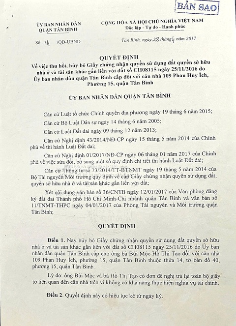 Vụ chậm cấp sổ hồng dân lo đóng thêm hơn 40 tỉ : Văn phòng đăng ký đất