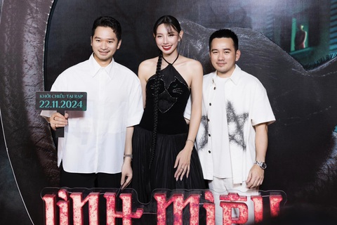 Dàn Hoa - Á hậu đổ bộ thảm đỏ Linh Miêu - Ảnh 13.