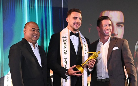 Việt Nam hai lần đoạt danh hiệu á vương 1 Man Of The Year - Ảnh 1. Việt Nam hai lần đoạt danh hiệu á vương 1 Man Of The Year - Ảnh 1.
