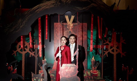 Hoa hậu Thùy Tiên gây bất ngờ trong lần đầu chạm ngõ điện ảnh - Ảnh 3. Hoa hậu Thùy Tiên gây bất ngờ trong lần đầu chạm ngõ điện ảnh - Ảnh 4.