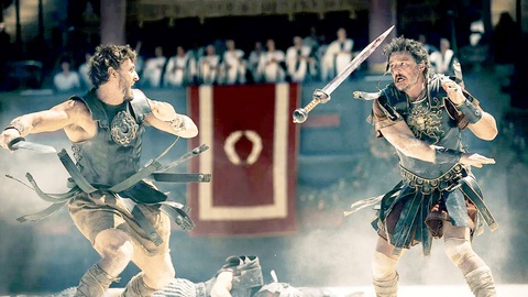 Gladiator 2: 'Các người đã thấy giải trí hay chưa?' - Ảnh 1. Gladiator 2: 'Các người đã thấy giải trí hay chưa?' - Ảnh 1.