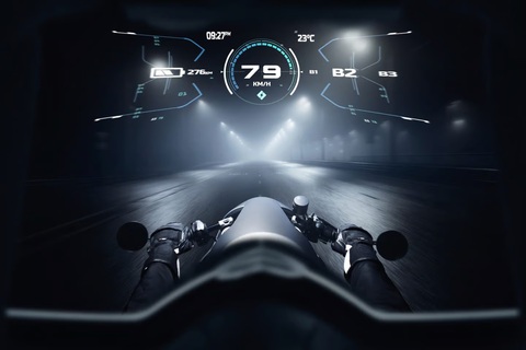 Xe máy điện chạy tới 400km/sạc, mạnh 180 mã lực, kèm màn HUD, hãng đứng sau mới gây kinh ngạc - Ảnh 8.