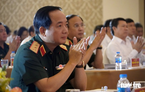 Nhiều tướng lĩnh, anh hùng, cựu chiến binh tham dự hội thảo 60 năm chiến thắng Bình Giã - Ảnh 1.
