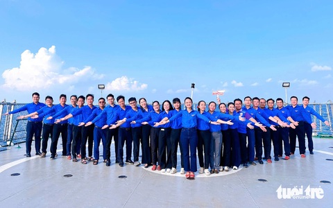 Dấu chân tuổi trẻ TP Bác nơi biển đảo Tây Nam - Ảnh 3. Dấu chân tuổi trẻ TP Bác nơi biển đảo Tây Nam - Ảnh 2.