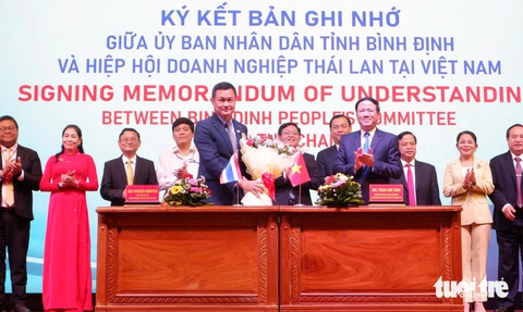 Bình Định xúc tiến đầu tư, thương mại với Thái Lan - Ảnh 1. Bình Định xúc tiến đầu tư, thương mại với Thái Lan - Ảnh 1.