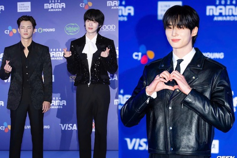 Byeon Woo Seok tỏa sáng, cặp đôi Seo In Guk Ahn Jae Hyun gây náo loạn thảm đỏ MAMA Nhật Bản - Ảnh 1. Byeon Woo Seok tỏa sáng, cặp đôi Seo In Guk Ahn Jae Hyun gây náo loạn thảm đỏ MAMA Nhật Bản - Ảnh 1.