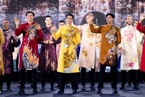 Tuấn Ngọc mở màn ấn tượng trong đêm chung kết Mr World 2024 - Ảnh 5. Tuấn Ngọc mở màn ấn tượng trong đêm chung kết Mr World 2024 - Ảnh 5.