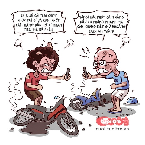 Thử một lần 'xin lỗi, cảm ơn' khi va cham trên đường sẽ dễ thở hơn biết bao - Ảnh 1.