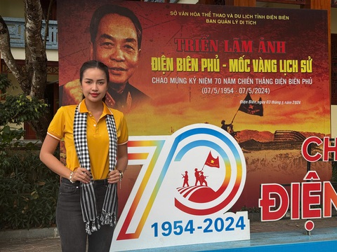 Đến Điện Biên, văn nghệ sĩ càng thêm trân trọng lịch sử, sống tích cực hơn - Ảnh 4. Nghệ sĩ Phi Điểu, Lê Thiện cùng 100 văn nghệ sĩ TP.HCM đến với Điện Biên - Ảnh 4.