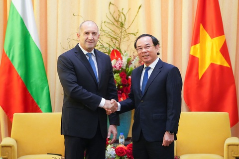 Tổng thống Bulgaria hội kiến Bí thư Thành ủy TP.HCM - Ảnh 1. Tổng thống Bulgaria hội kiến Bí thư Thành ủy TP.HCM - Ảnh 1.