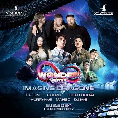 Imagine Dragons chào Việt Nam, xác nhận sẽ diễn nhạc hội 8WONDER ở TP.HCM - Ảnh 4. Imagine Dragons chào Việt Nam, xác nhận sẽ diễn nhạc hội 8WONDER ở TP.HCM - Ảnh 4.
