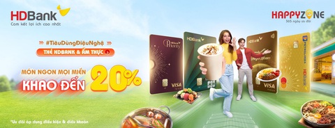 HDBank tung loạt ưu đãi khủng cho chủ thẻ tín dụng - Ảnh 2.