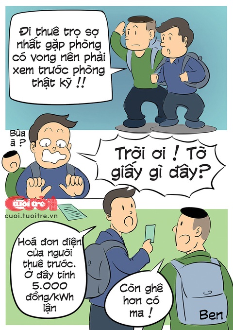 Đi thuê trọ sợ nhất gặp phòng có vong - Ảnh 1.