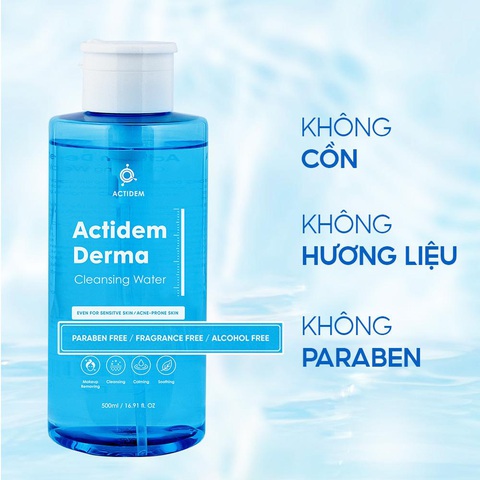 Khám phá thành phần nước tẩy trang Actidem Derma Cleansing Water - Ảnh 2.