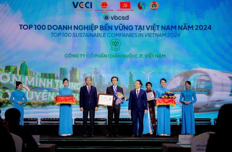 C.P Việt Nam nhận hai giải thưởng uy tín về phát triển bền vững - Ảnh 3.