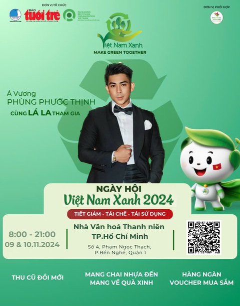Á vương Phùng Phước Thịnh, Võ Minh Phụng, á hậu Quỳnh Như hưởng ứng ngày hội Việt Nam Xanh - Ảnh 2. Á vương Phùng Phước Thịnh, Võ Minh Phụng, á hậu Quỳnh Như hưởng ứng ngày hội Việt Nam Xanh - Ảnh 2.