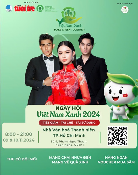 Á vương Phùng Phước Thịnh, Võ Minh Phụng, á hậu Quỳnh Như hưởng ứng ngày hội Việt Nam Xanh - Ảnh 1. Á vương Phùng Phước Thịnh, Võ Minh Phụng, á hậu Quỳnh Như hưởng ứng ngày hội Việt Nam Xanh - Ảnh 1.