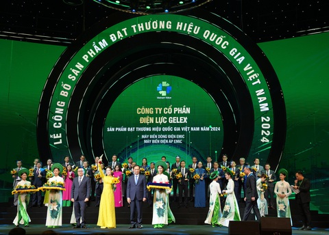 Hệ thống Tập đoàn GELEX có 4 Thương hiệu quốc gia 2024 - Ảnh 1. Hệ thống Tập đoàn GELEX có 4 Thương hiệu quốc gia 2024 - Ảnh 1.