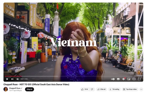 Đại diện Việt Nam tỏa sáng trong MV 'Hot to go!' của Chappell Roan - Ảnh 1. Đại diện Việt Nam tỏa sáng trong MV 'Hot to go!' của Chappell Roan - Ảnh 1.