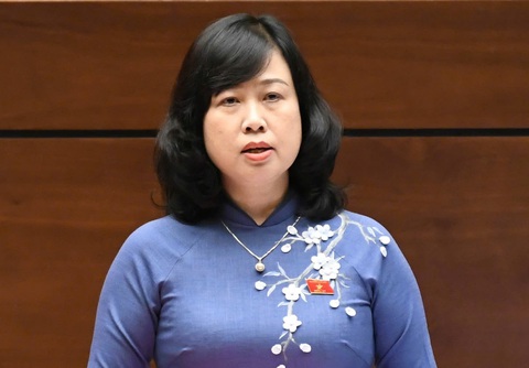Bộ trưởng Đào Hồng Lan báo cáo Quốc hội về lời hứa quản lý mỹ phẩm, thực phẩm chức năng - Ảnh 1.