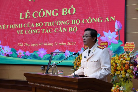 Đại tá Nguyễn Quốc Vương làm phó giám đốc Công an tỉnh Phú Thọ - Ảnh 2.