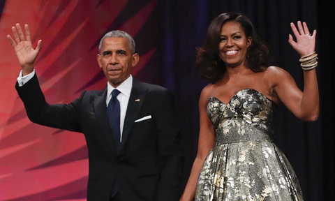 Bà Michelle nói gì khi bị nghi đã ly hôn với cựu tổng thống Obama? - Ảnh 2. Michelle Obama - Ảnh 2.