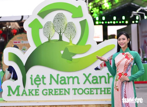 Hoa hậu, á hậu, á vương lan tỏa lối sống xanh hướng tới NetZero - Ảnh 3. Hoa hậu, á hậu, á vương lan tỏa lối sống xanh hướng tới NetZero - Ảnh 3.