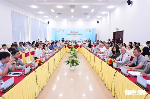 Báo Tuổi trẻ tổ chức hội thảo Xây dựng thương hiệu quốc gia cho gạo Việt - Ảnh 3. Thành công của ST25 giúp ngành gạo Việt Nam nâng tầm thương hiệu toàn cầu - Ảnh 8.