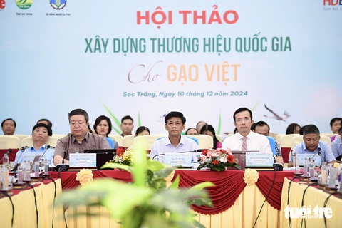 Chuyên gia Thái Lan và Nhật Bản hiến kế xây dựng thương hiệu gạo Việt - Ảnh 4. Chuyên gia Thái Lan và Nhật Bản hiến kế xây dựng thương hiệu gạo Việt - Ảnh 4.