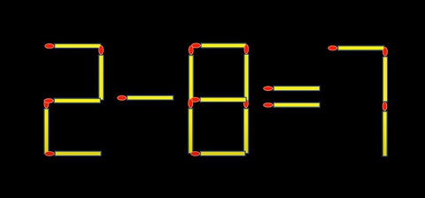 Thử tài IQ: Di chuyển một que diêm để 9-9=1 thành phép tính đúng - Ảnh 2.