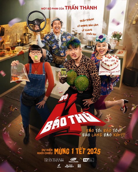 Hai nàng hậu Tiểu Vy và Kỳ Duyên bất ngờ xuất hiện trong poster phim Tết của Trấn Thành - Ảnh 3.